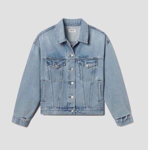 Agolde Stefano Blue Denim Jacket